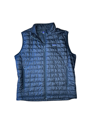 Men's XL - Black Patagonia Nano Puff Vest