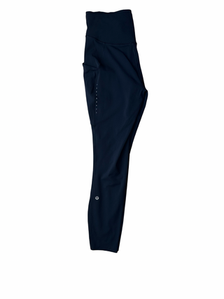 Women's 8 - Black Lululemon Fast & Free II Nulux Leggings 25"