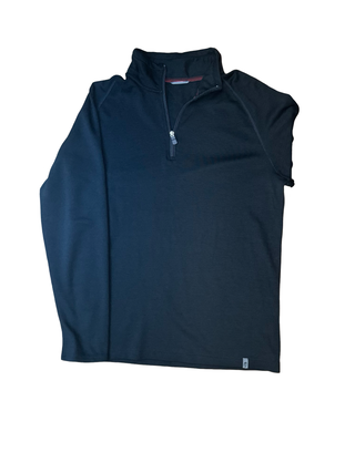 Men's L - Black North Face Merino Base Layer Quarter Zip