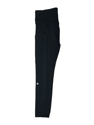 Women's 8 - Black Lululemon Fast & Free II  Nulux Leggings 25"