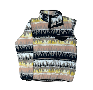 Women's M - Patagonia Synchilla Fleece Snap-T Pullover