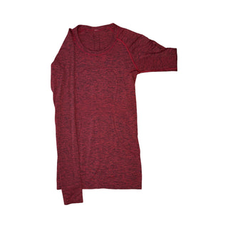 Women's 4 - Maroon Lululemon Swiftly Tech Long Sleeve