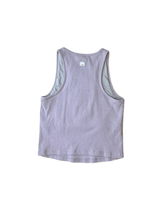 Women's M - Pink Ribbed Vuori Mudra Tank