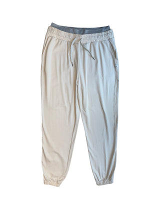 Women's M - Cream Vuori Halo Performance Joggers