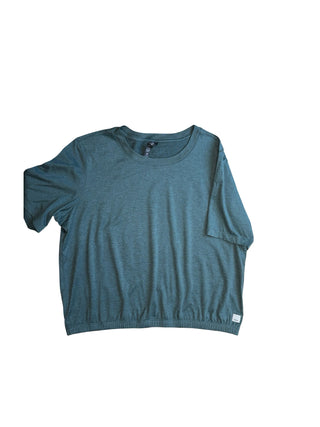 Women's L - Dark Teal Vuori Cropped Halo Tee