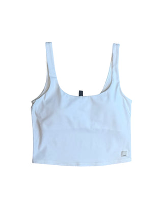 Women's S - White Vuori Scoop Neck Tank