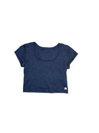 Women's L - Navy Vuori Halo Short Sleeve
