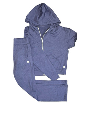 Women's S - Purple Vuori Halo Performance Hoodie and Pant Set
