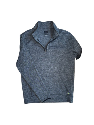 Men's L - Gray Vuori Durango Half Zip Sweater Fleece Pullover