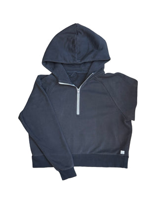 Women's L - Black Vuori Restore Half Zip Hoodie