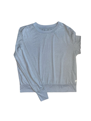 Women's S - Gray Vuori Long Sleeve Halo Crew