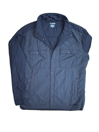 Men's L - Black Kuiu Base Camp Insulated Snap Shirt