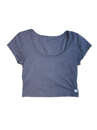 Women's L - Navy Vuori Halo Short Sleeve