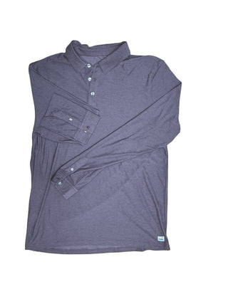 Men's L - Brown Vuori Button Long Sleeve