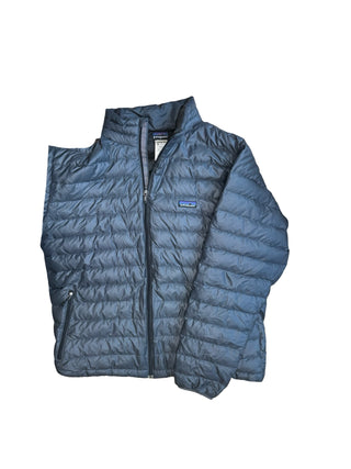 Men's L - Dark Gray Patagonia Down Sweater Jacket