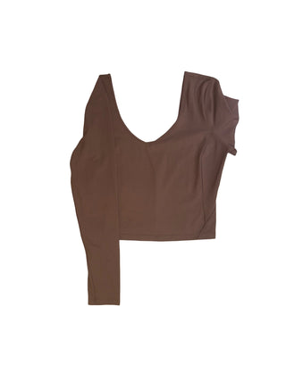Women's 10 - Brown Lululemon Align Cropped Long Sleeve