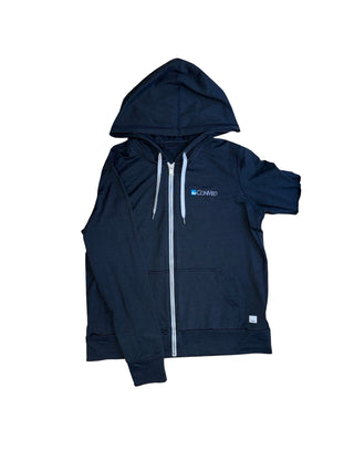 Women's M - Black Vuori Halo Performance Fullzip Hoodie *discounted