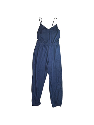 Women's M - Navy Vuori Halo Performance Tank Jumpsuit
