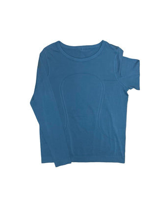 Women's 8 - Blue Lululemon Swiftly Tech Long Sleeve
