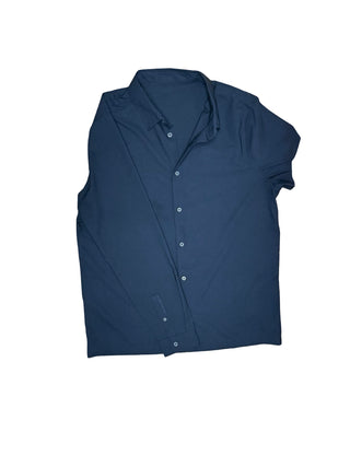 Men's L - Black Vuori Button Long Sleeve