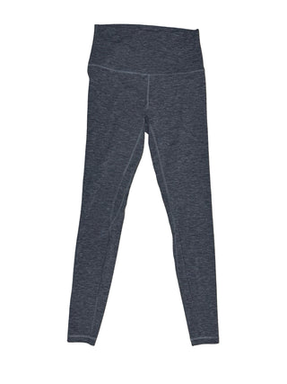 Women's 6 - Heathered Gray/Black Lululemon Align Leggings 28"