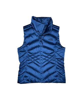 Women's M - Blue North Face 550 Down Vest