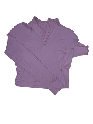 Women's 10 - Pink Lululemon Its Rulu Run Cropped Half-Zip