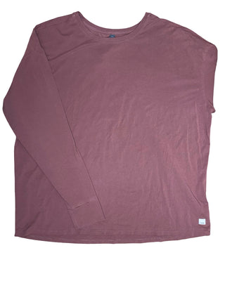 Women's L - Pink Vuori Cotton Long Sleeve