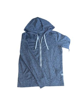 Women's S - Heathered Gray Vuori Halo Performance Fullzip Hoodie