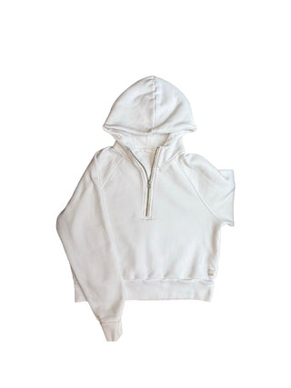 Women's XS - White Vuori Restore Half Zip Hoodie