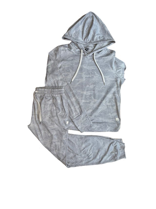 Women's S - Gray Camo Vuori Halo Hoodie and Jogger Set