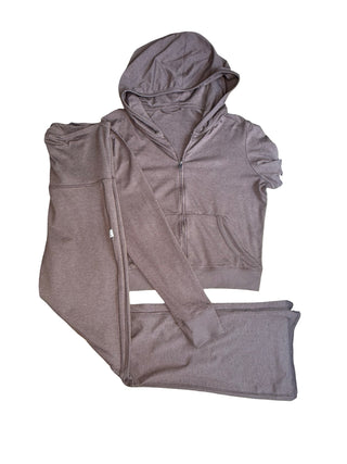 Women's S - Brown Vuori Halo Performance Hoodie and Pant Set