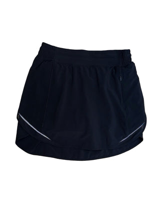 Women's 6 - Black Lululemon Hotty Hot High-Rise Skirt