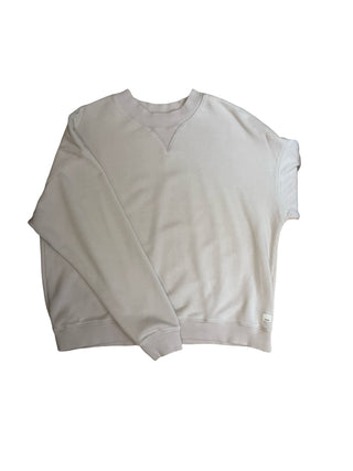 Women's M - Cream Vuori Sedona Oversized Crewneck Pullover