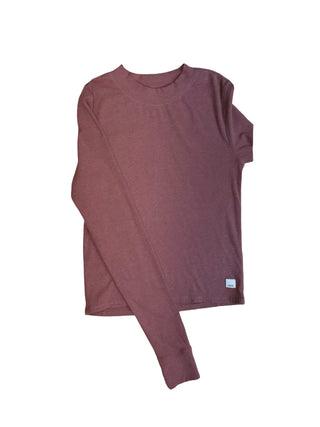 Women's S - Pink Vuori Mudra Fitted Long Sleeve