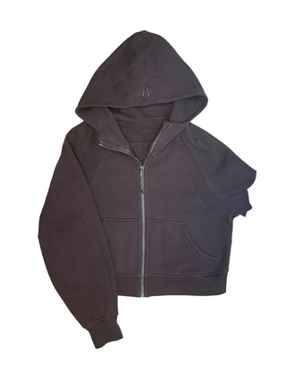 Women's XS/S - Brown Lululemon Oversized Scuba Fullzip Hoodie