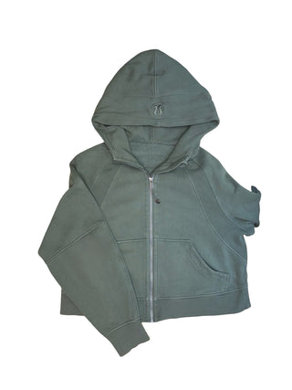 Women's XS/S - Green Lululemon Oversized Scuba Fullzip Hoodie