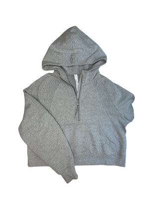 Women's M/L - Gray Lululemon Oversized Scuba Fullzip