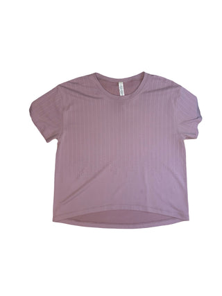 Women's M - Pink Lululemon Ease of It All Short Sleeve
