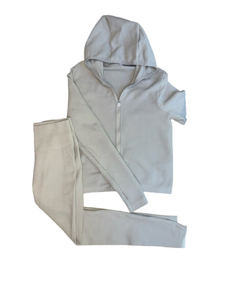 Women's S - Cream Vuori Waffle Weave Set