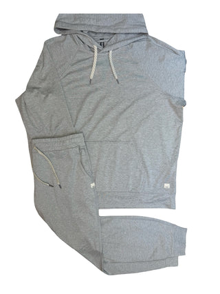 Women's S - Gray Vuori Halo Oversized Hoodie and Jogger Set
