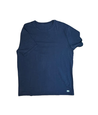 Men's XL - Navy Vuori Cotton Short Sleeve Tee