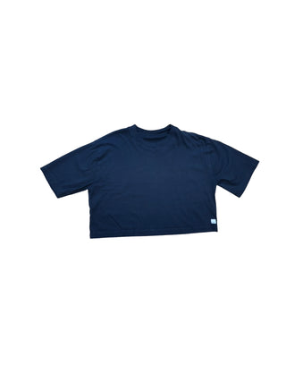 Women's M - Black Vuori Oversized Cropped Tee