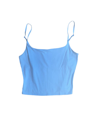 Women's M - Blue Vuori Allthefeels Crop Tank