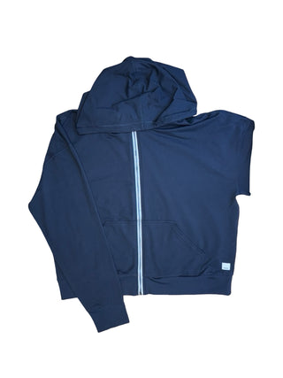 Women's M - Black Vuori Halo Performance Fullzip Hoodie