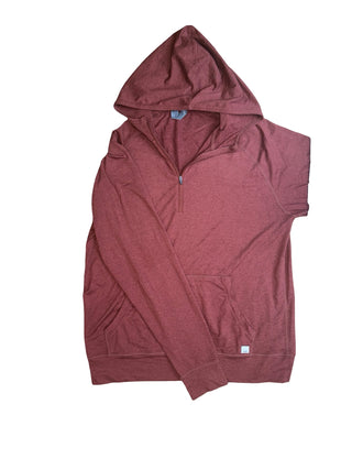 Men's L - Red Vuori Long Sleeve Halo Hoodie