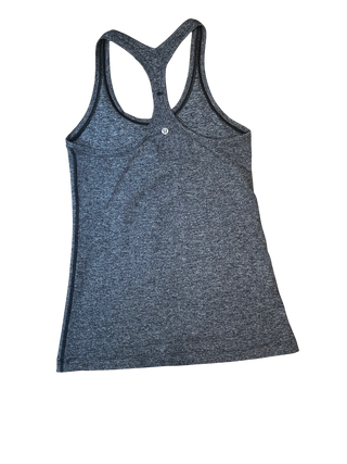 Women's 8 - Heathered Gray Lululemon Cool Racerback II *Nulu