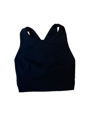 Women's 6 - Black Lululemon Forward Fold Bra *Light Support, C/D Cups