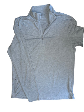Men's M - Gray Vuori Halo Performance Quarter Zip