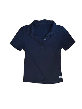 Women's S - Black Vuori Mudra Short Sleeve Polo